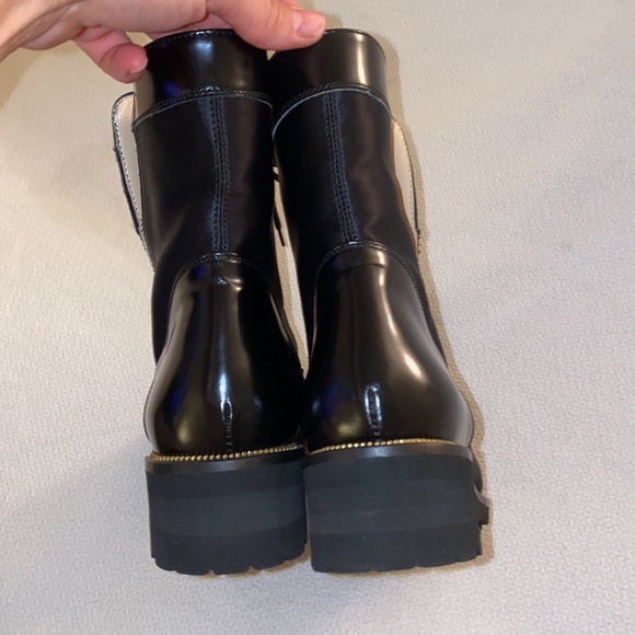 Ron White Combat Boots- “Teagan Nylon Lace up Combat Booties” - Picture 8 of 10